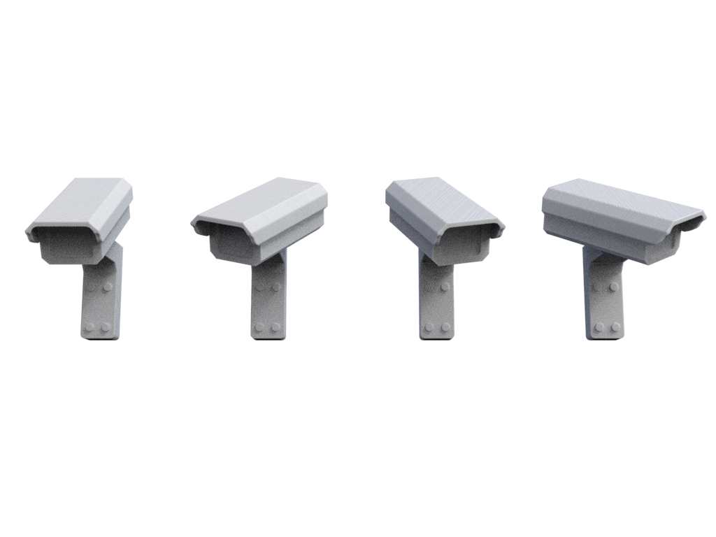 CCTV Surveillance camera set of 4