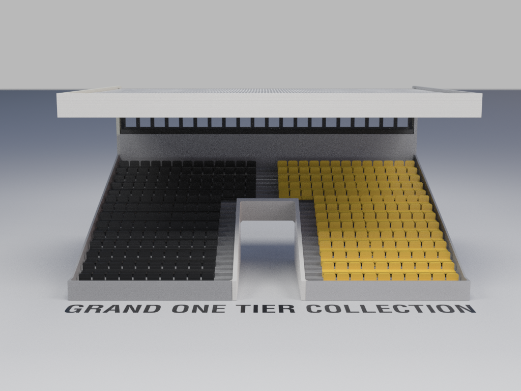 Grand One Tier Seats (dual color)