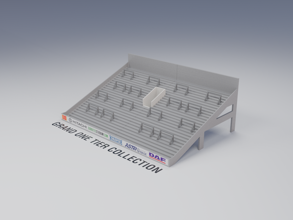 Grand One Tier Crush barriers (set of 16)