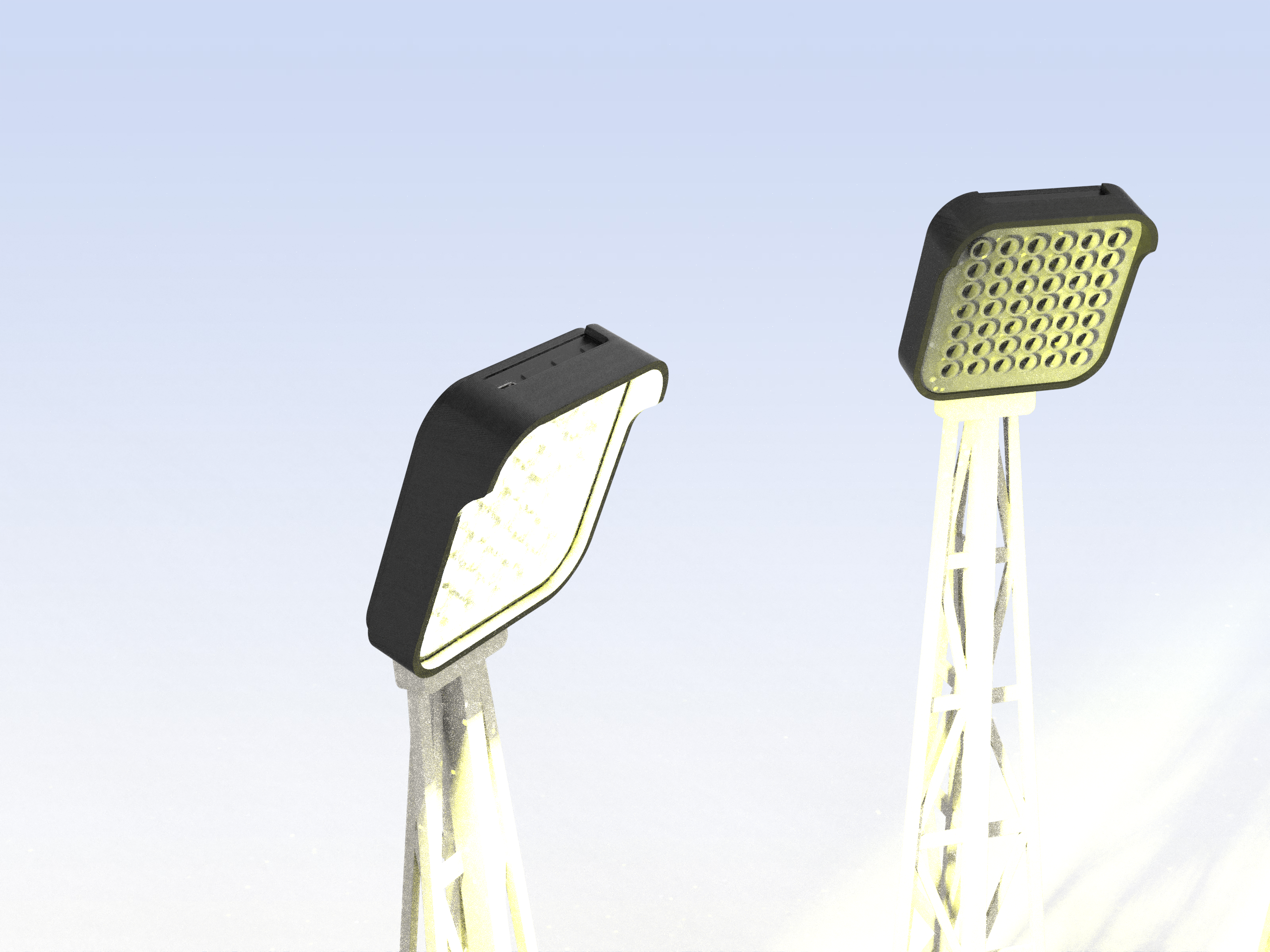 THE FX-42 FLOODLIGHT POWERED BY 42 LEDS