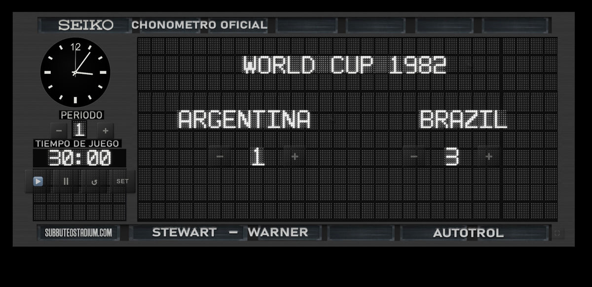 El Monumental Digital Scoreboard App - iPhone & Android
