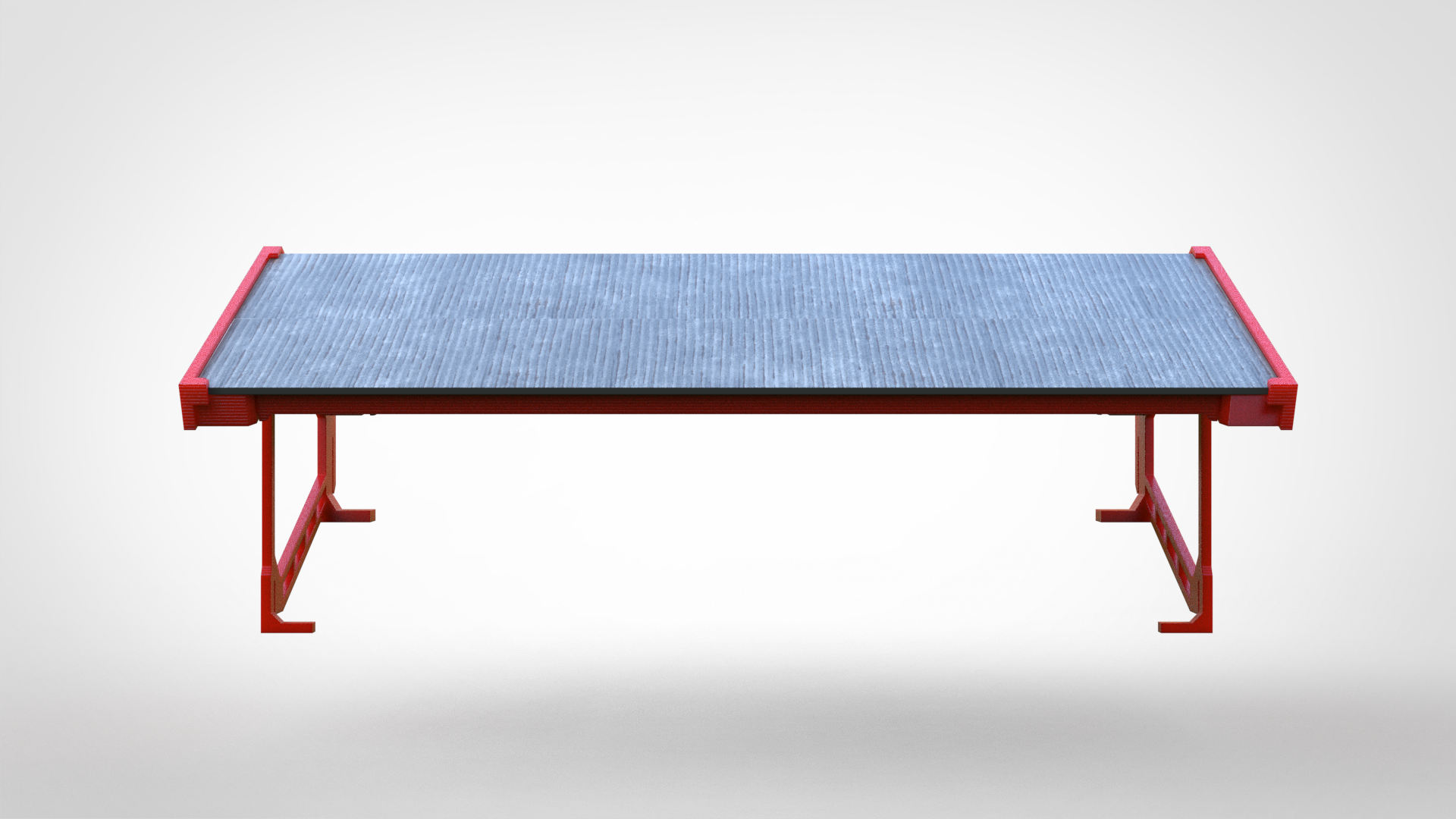 Roof construction for Subbuteo C142 terrace