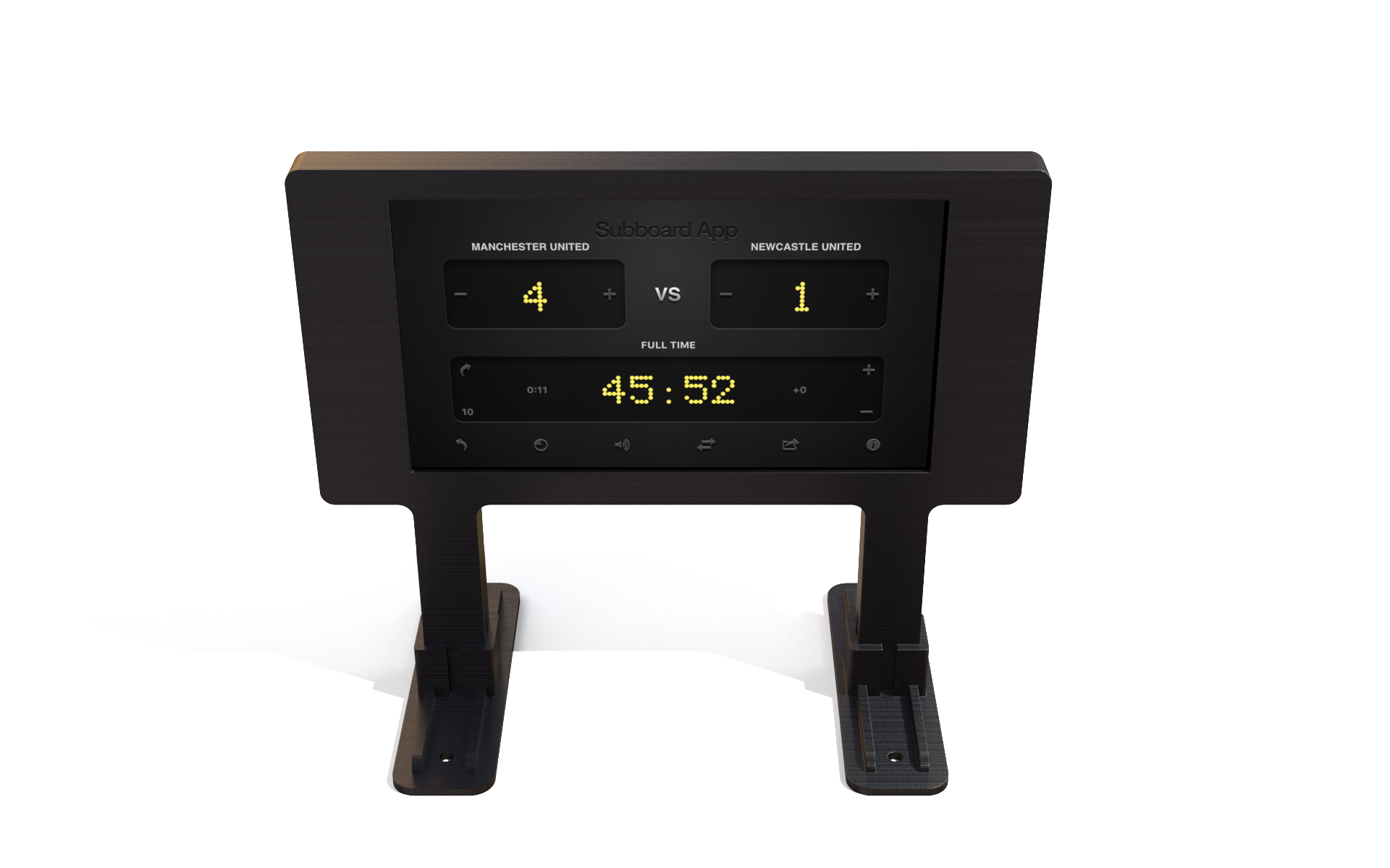 Scoreboard holder Black for iPhone