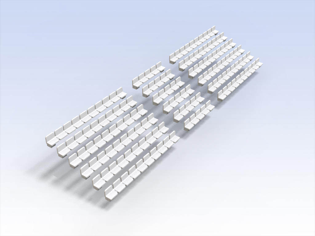 150 Seats for the Terrace T1 and T2®