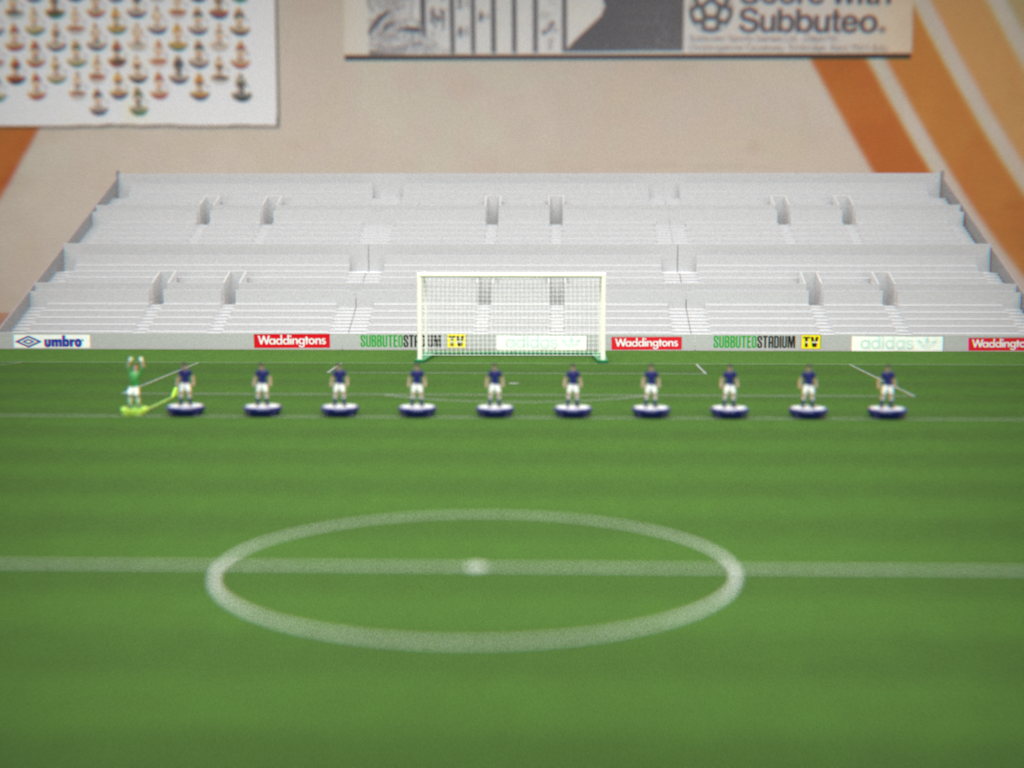 The Stadium Wall – Modular Grandstand Support for Subbuteo