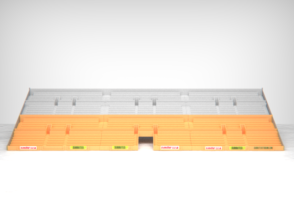 The Stadium Wall – Modular Grandstand Support for Subbuteo