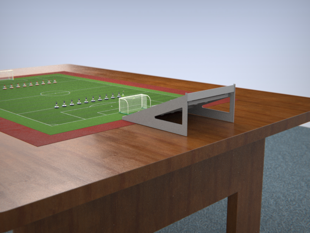 The Stadium Wall – Modular Grandstand Support for Subbuteo