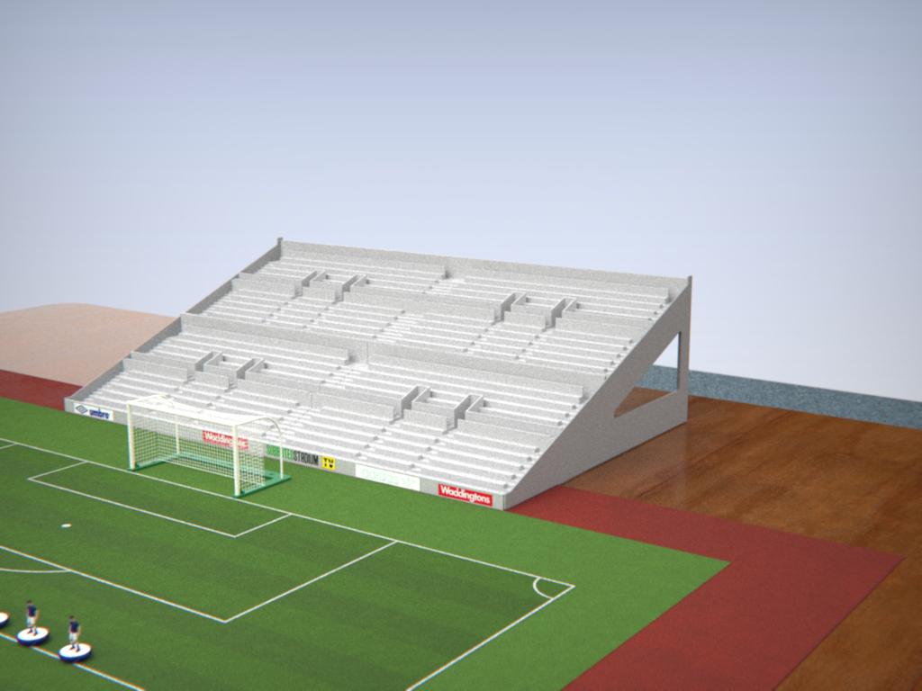The Stadium Wall – Modular Grandstand Support for Subbuteo
