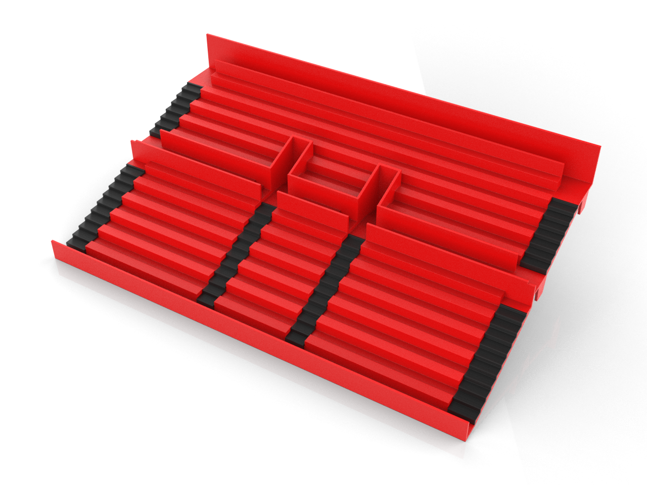 6 Stairs overlays for Subbuteo grandstands (ref 61216 and 61217)