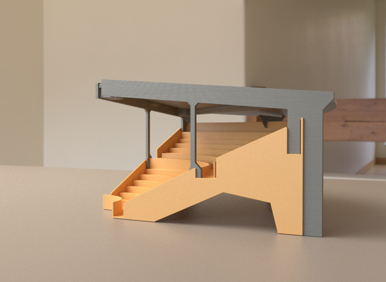 Straight roof construction for Subbuteo corner stand C143 and 61218