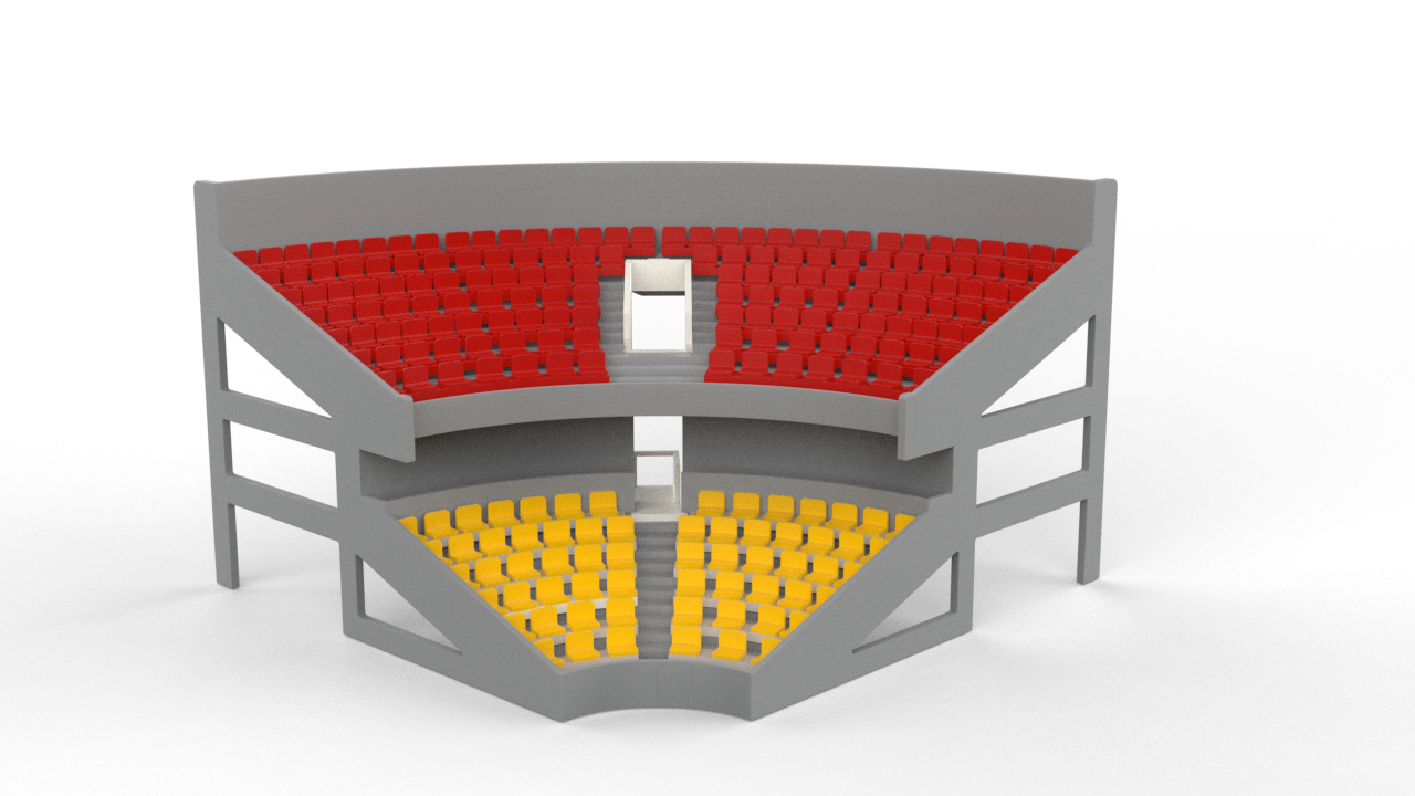 The APEX Corner Grandstand Standard version®