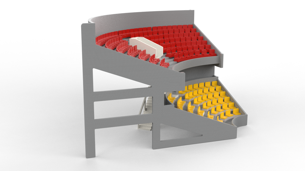 The APEX Corner Grandstand Standard version®