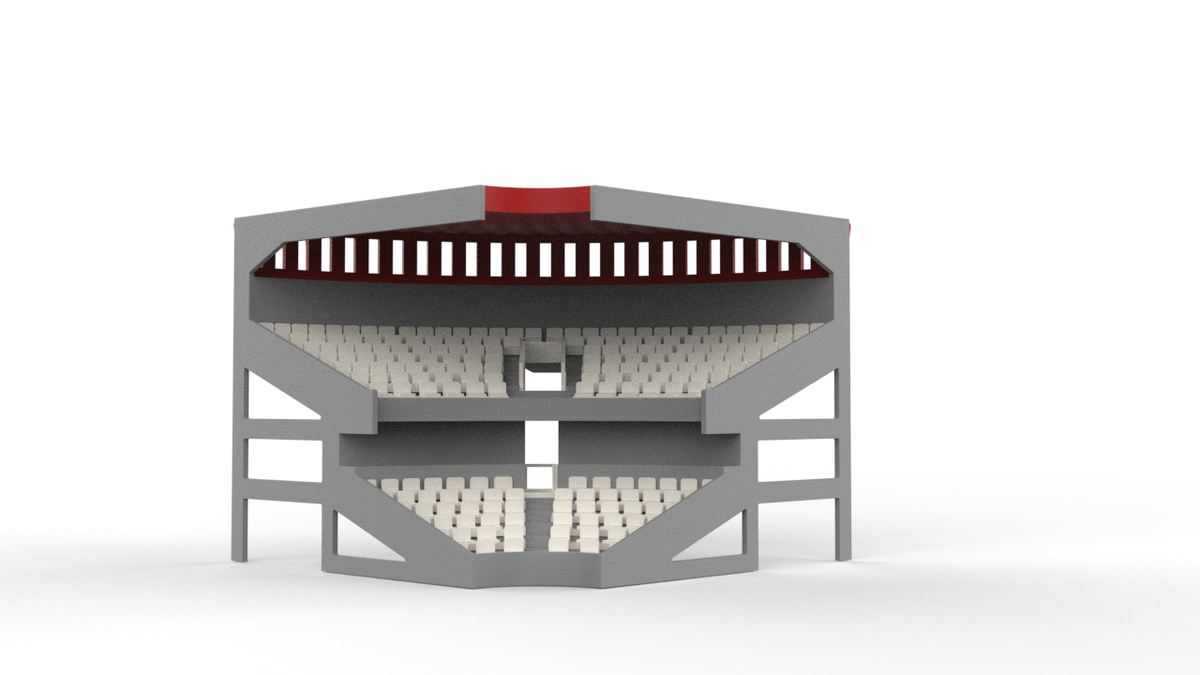The APEX Corner Grandstand Roof version®