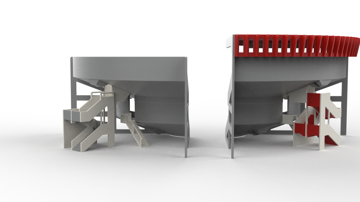 The APEX Corner Grandstand Roof version®