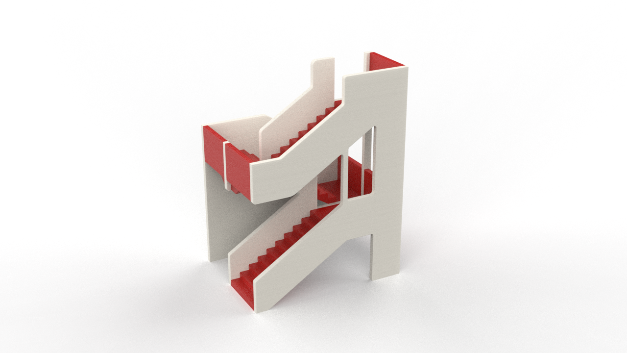The APEX Grandstand Solid stairs