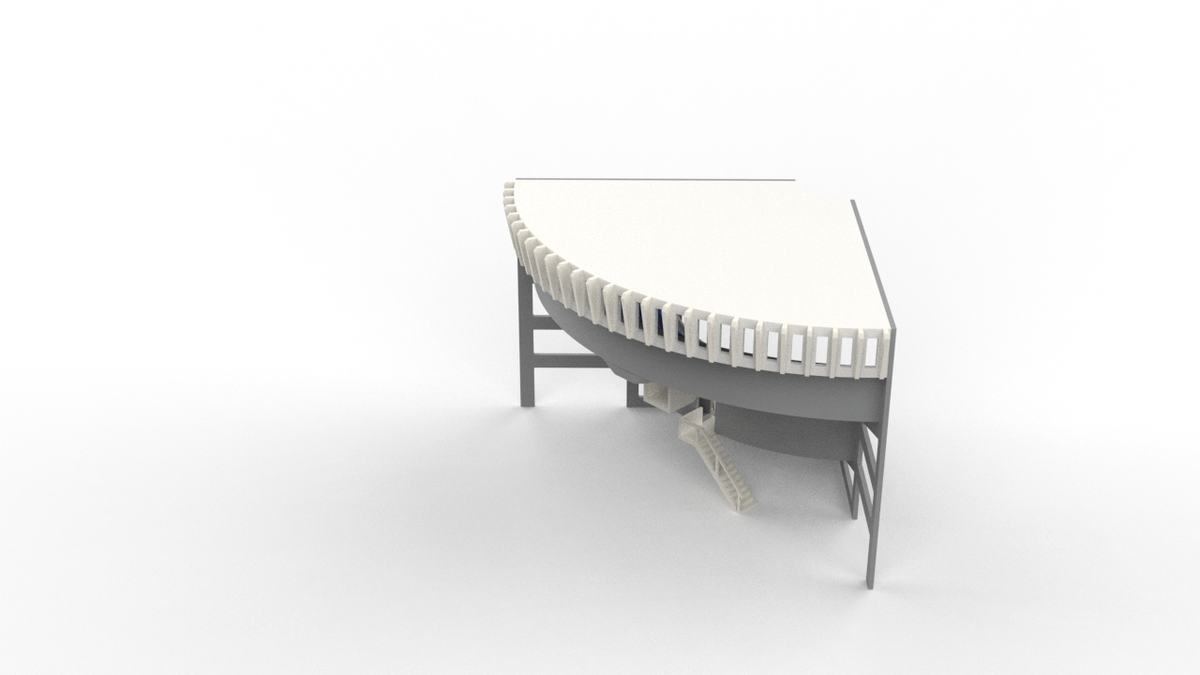 The APEX Corner Grandstand Roof version®
