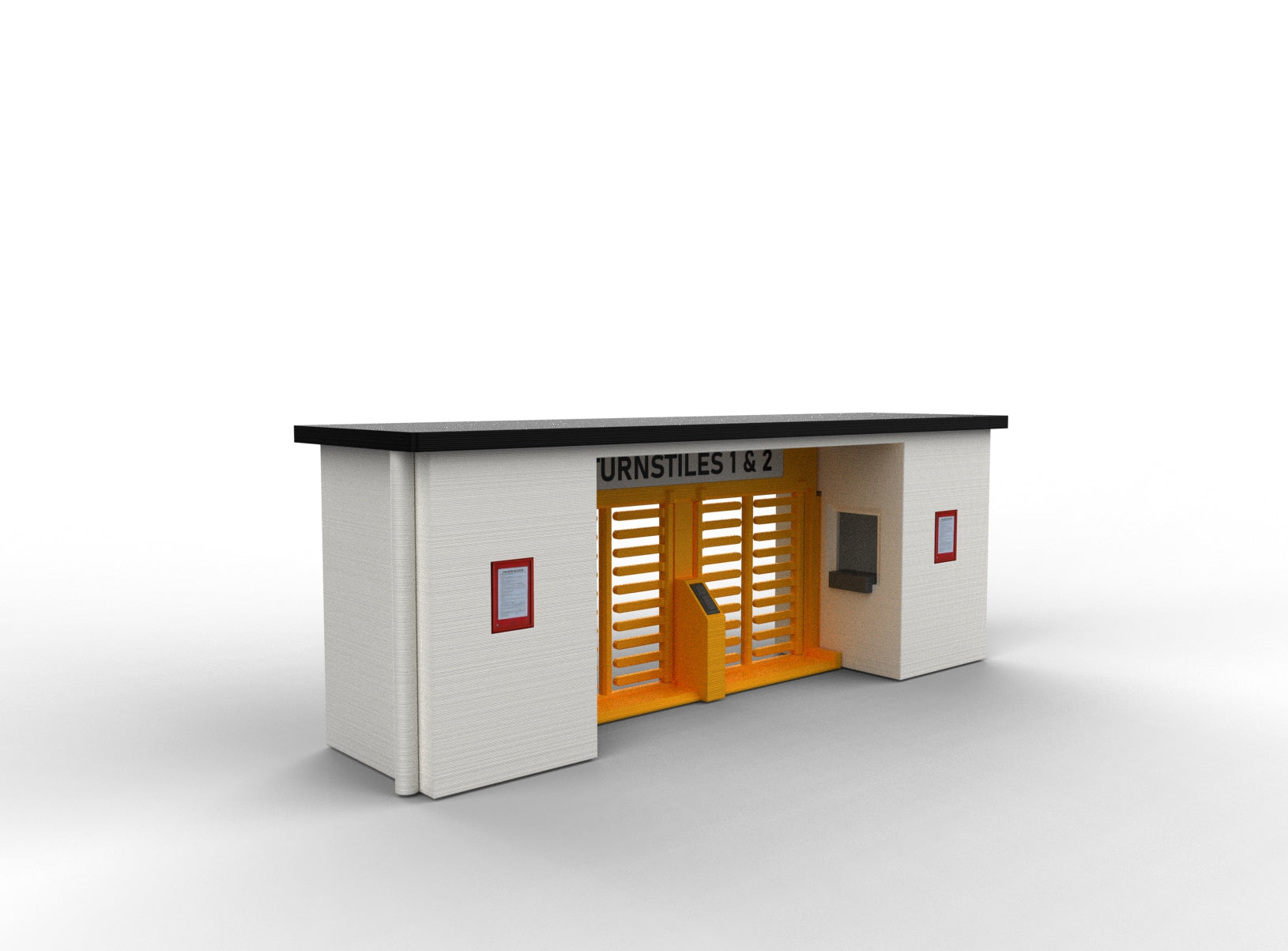 Dual  Gate Turnstiles