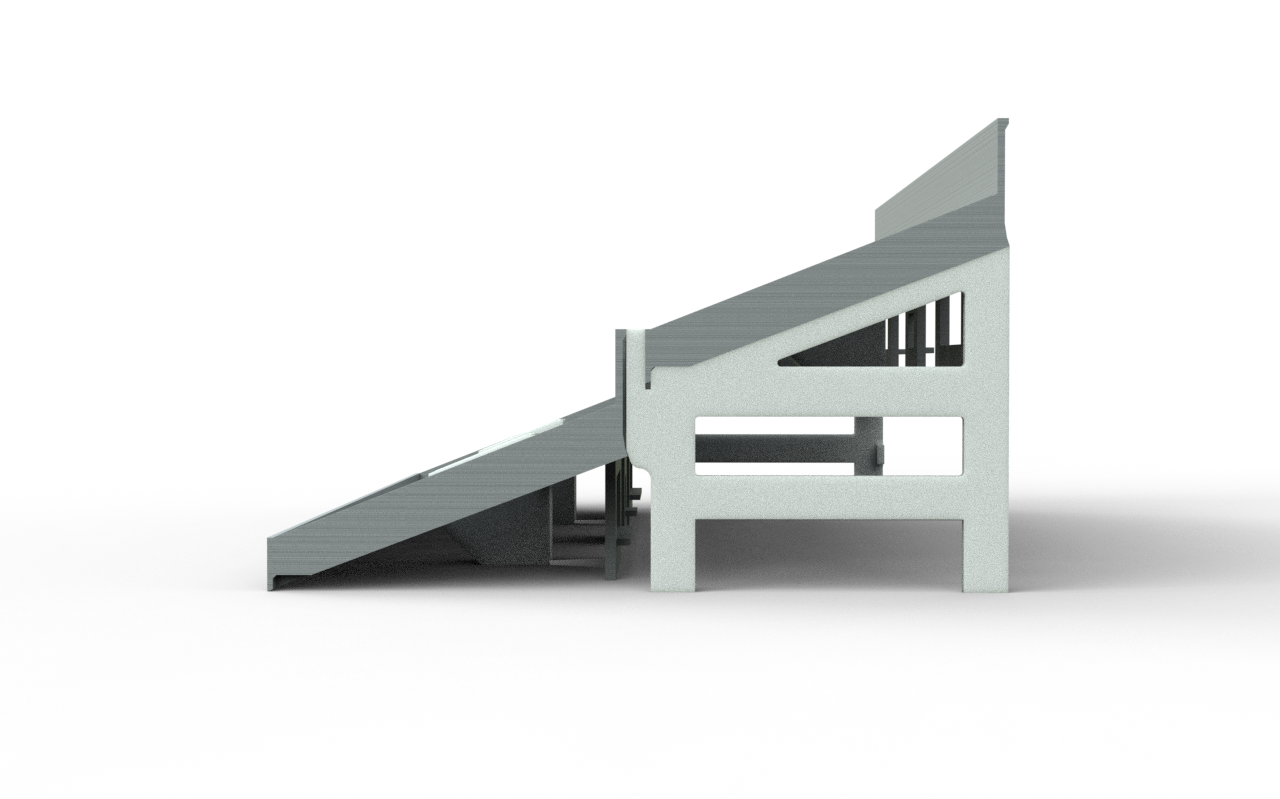 Tier Extension Frame for Terraces T1 , T3 and T5