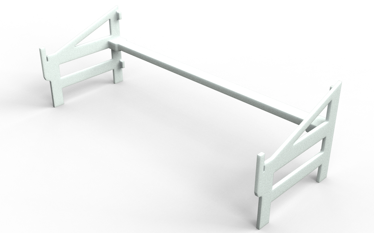 Tier Extension Frame for Terraces T1 , T3 and T5