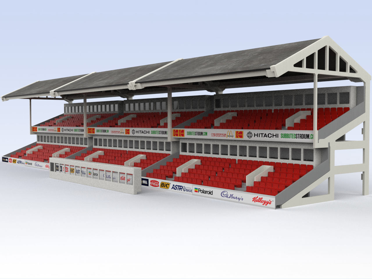 VIP and Press facade for our Grandstands