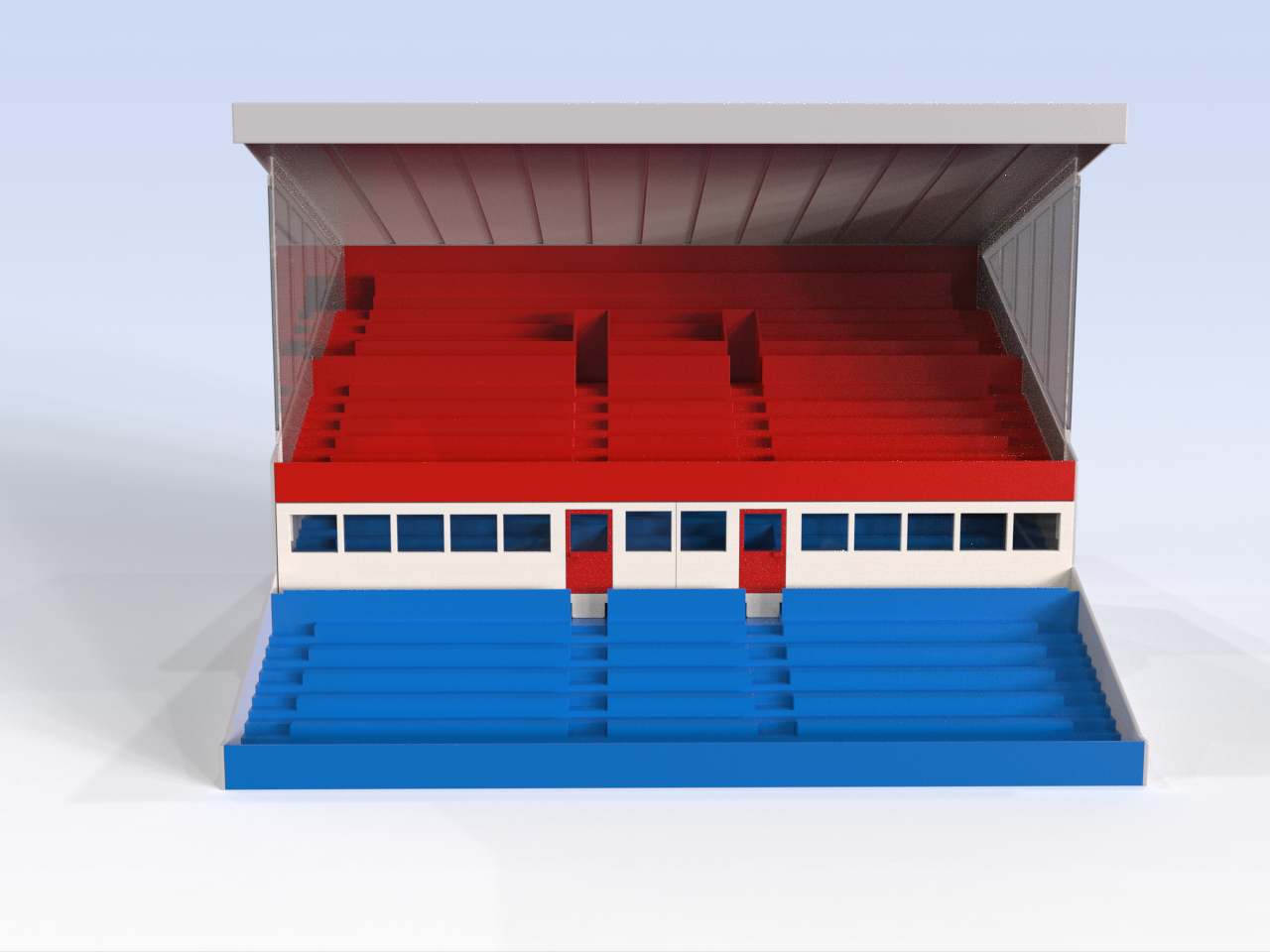 THE VIP SECTION FOR SUBBUTEO GRANDSTAND REF 61216 and 61217