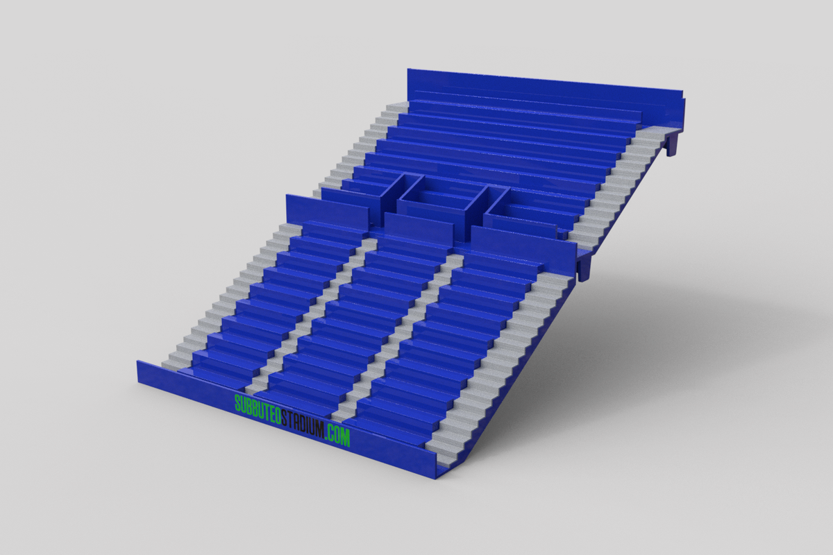 6 Stairs overlays for Zeugo grandstand