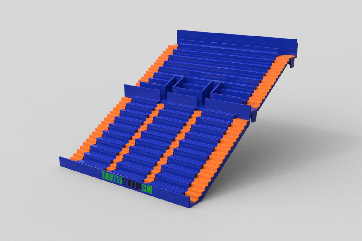 6 Stairs overlays for Zeugo grandstand