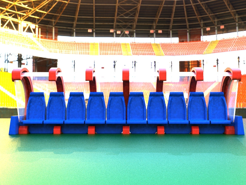 THE CURVED TEN SEATER DUGOUT (ALTERNATIVE COLORS)