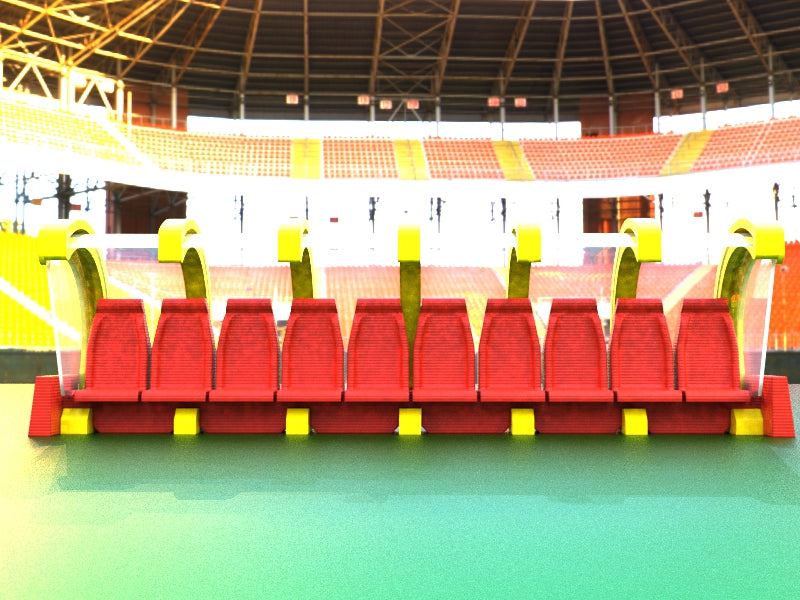 THE CURVED TEN SEATER DUGOUT (ALTERNATIVE COLORS)