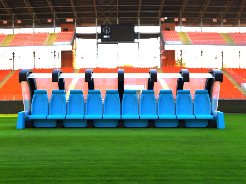 THE CURVED TEN SEATER DUGOUT