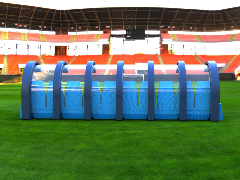 THE CURVED TEN SEATER DUGOUT