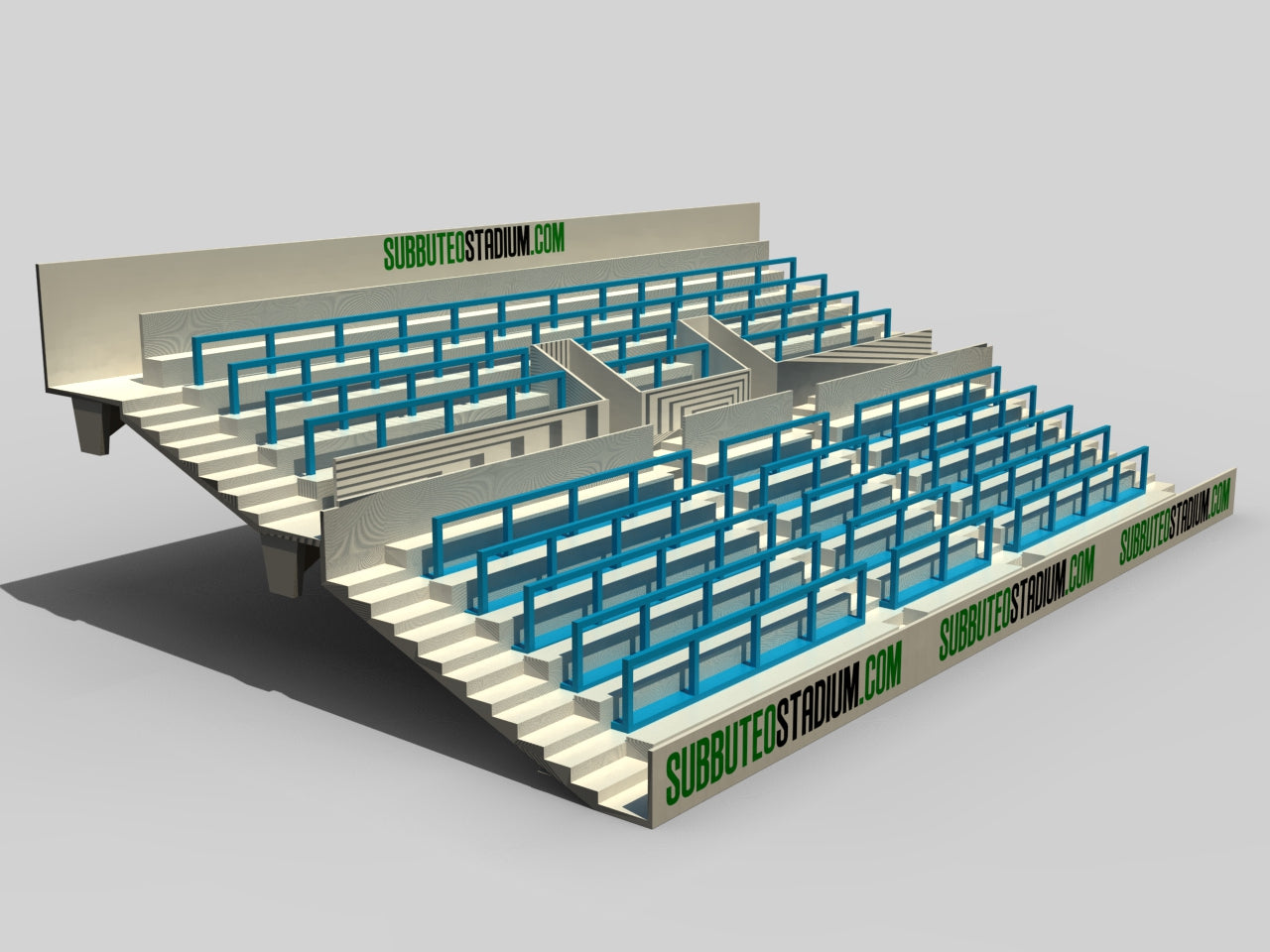 Safe standing package for Subbuteo 61216 and 61217 stands