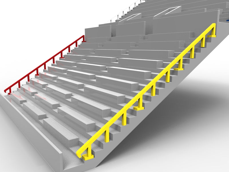 Lower Railing for the Zeugo grandstand