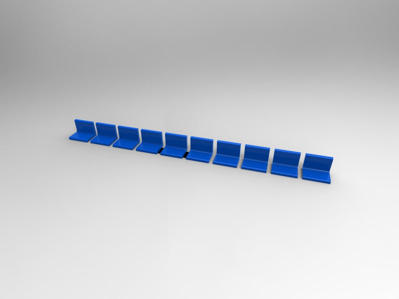 Package of 100 INDIVIDUAL GENERIC SEATS FOR ANY STAND