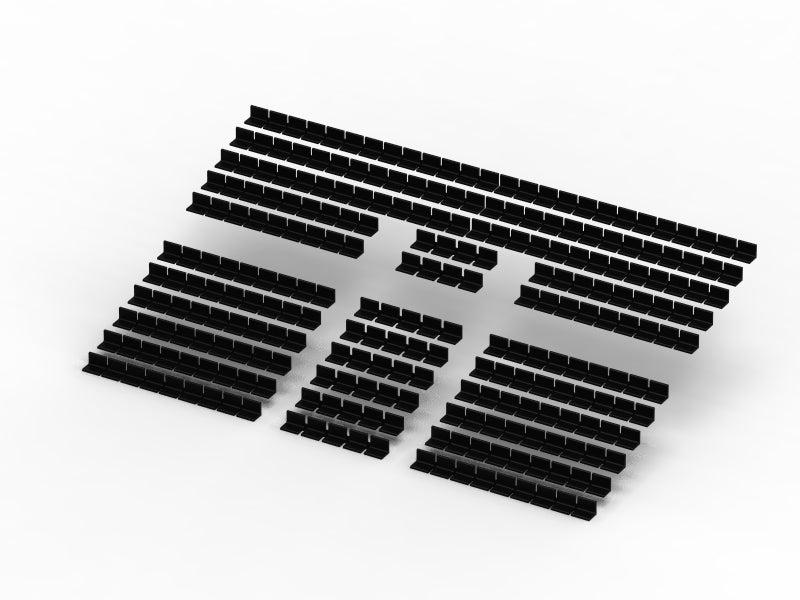 260 STANDARD SEATS FOR A TWO TIER SUBBUTEO GRANDSTAND (REF 61216 AND 61217)
