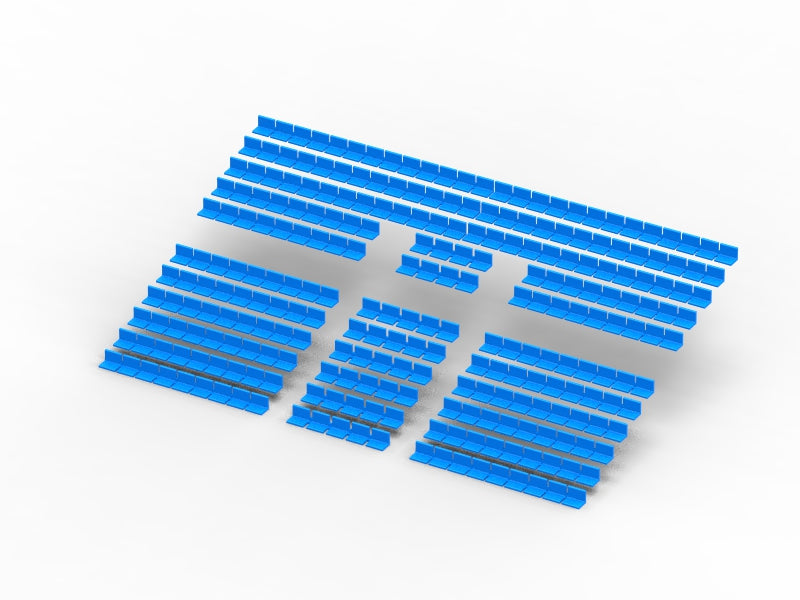 260 STANDARD SEATS FOR A TWO TIER SUBBUTEO GRANDSTAND (REF 61216 AND 61217)