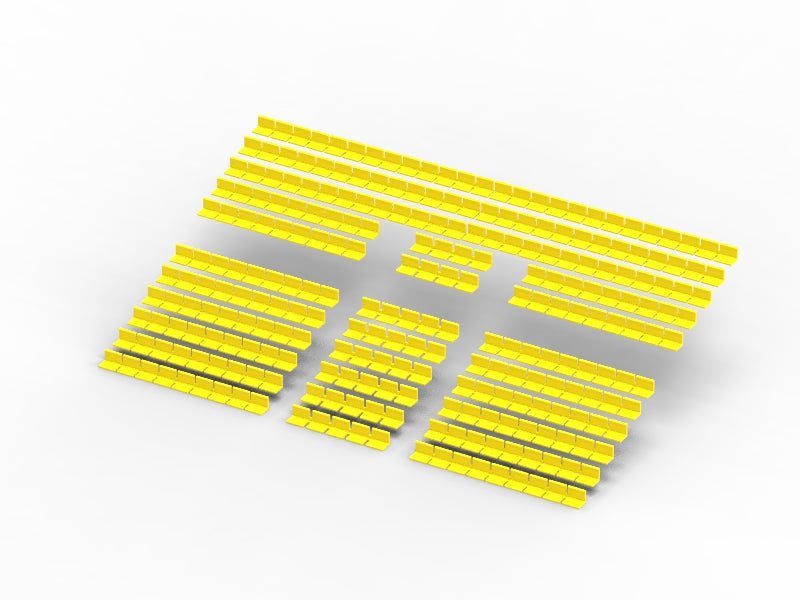 260 STANDARD SEATS FOR A TWO TIER SUBBUTEO GRANDSTAND (REF 61216 AND 61217)