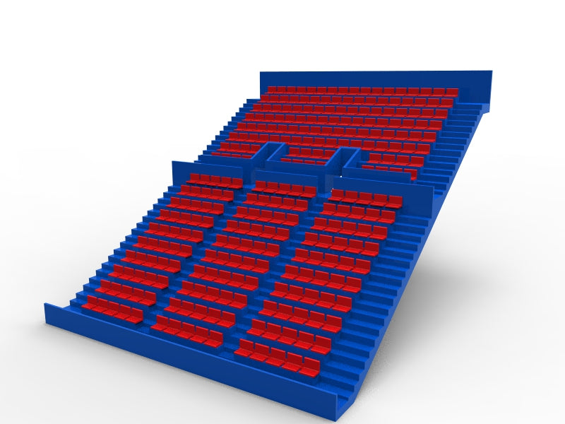 276 STANDARD SEATS FOR A TWO TIER ZEUGO GRANDSTAND