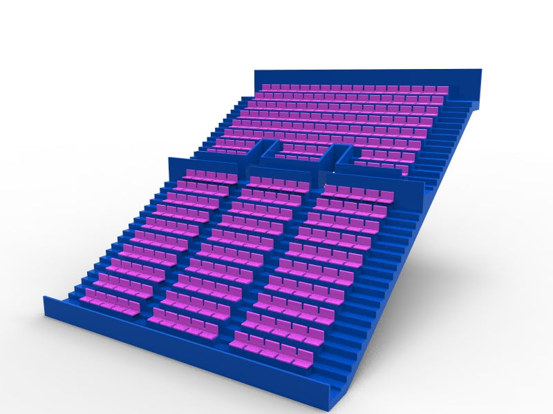 276 STANDARD SEATS FOR A TWO TIER ZEUGO GRANDSTAND