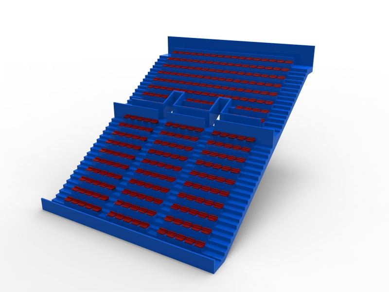276 ECONOMY SEATS FOR A TWO TIER ZEUGO GRANDSTAND