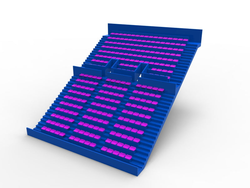 276 ECONOMY SEATS FOR A TWO TIER ZEUGO GRANDSTAND