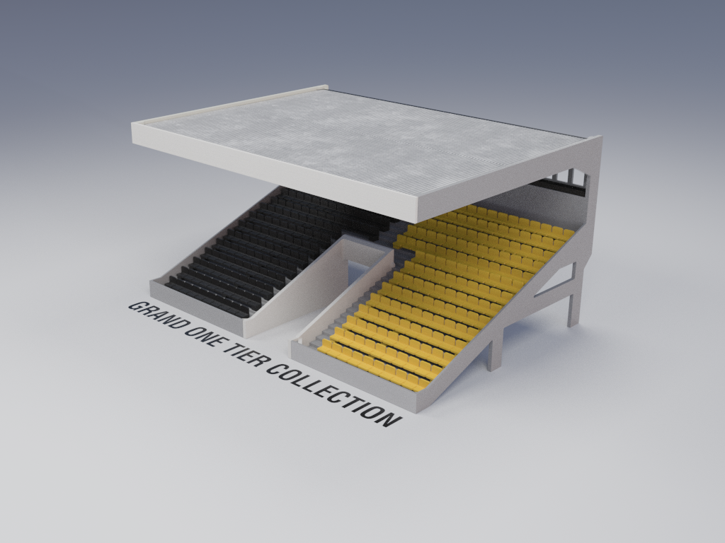 Grand One Tier Seats (dual color)