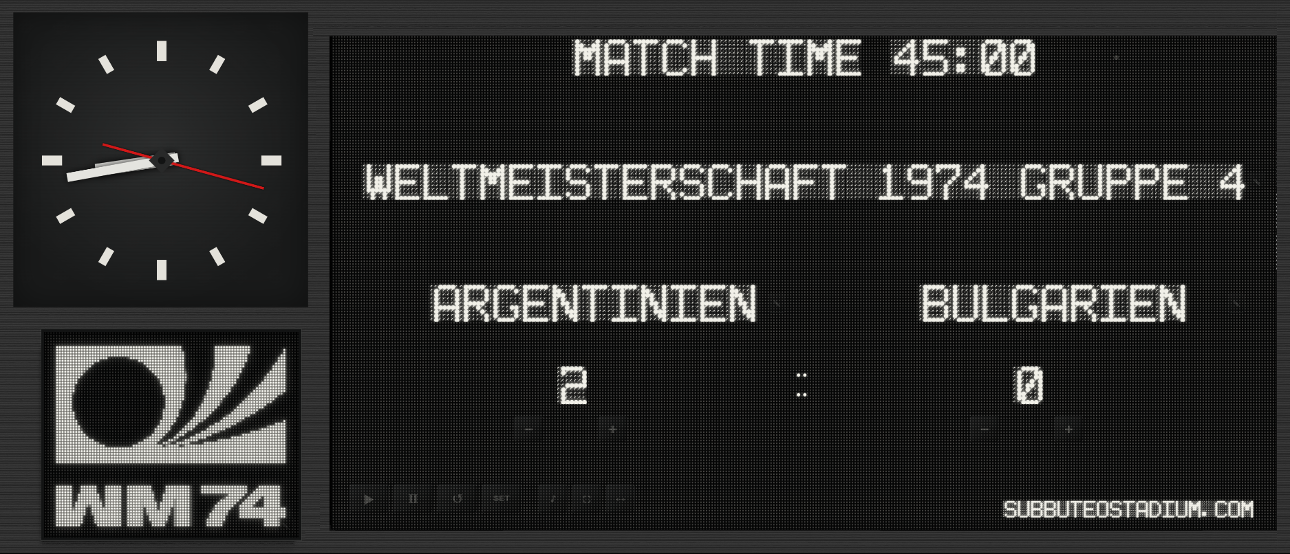 WM74 Digital Scoreboard App - iPhone & Android