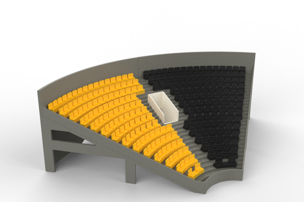 Grand One Tier Seats (dual color)