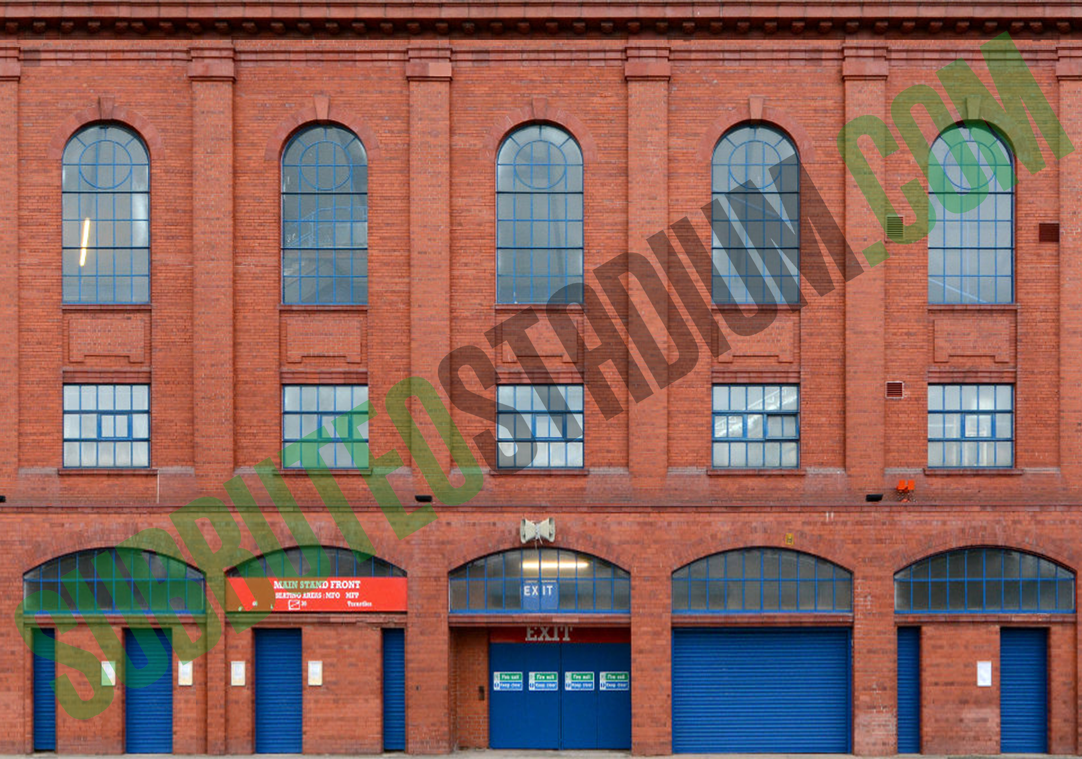 High detail Ibrox Facades for Zeugo Stand