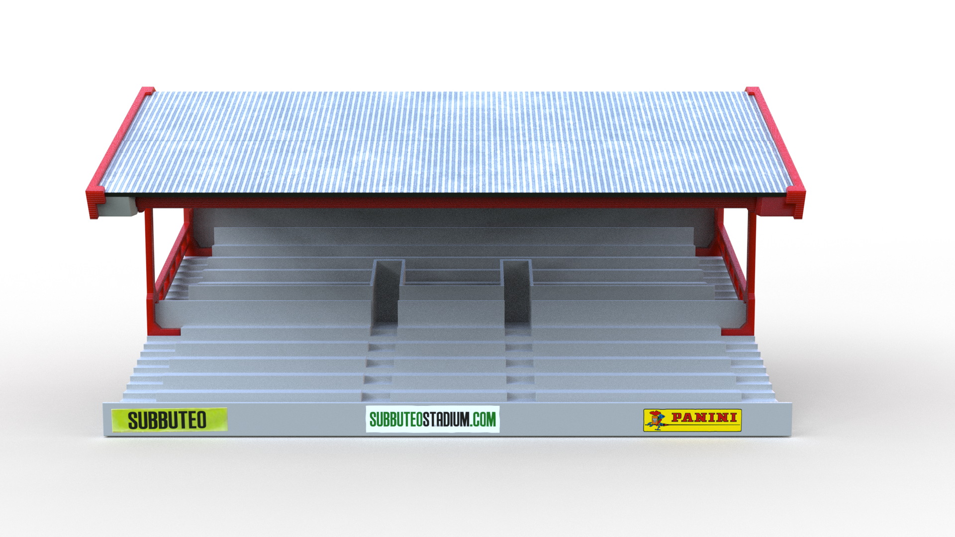 Roof construction for Subbuteo 61217 terrace