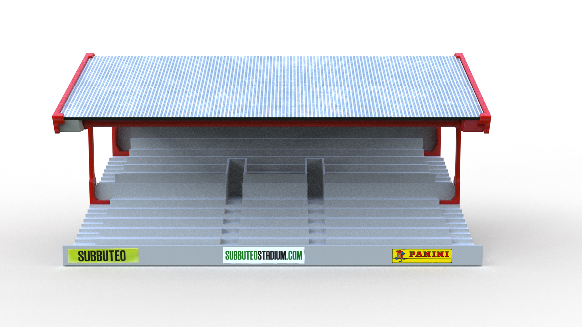 Roof construction for Subbuteo 61217 terrace