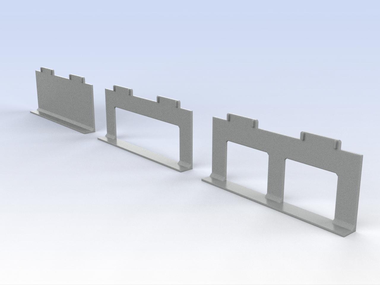 Support part for Subbuteo stands C142, 61217 and 61216