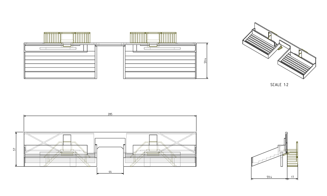 Terrace T1® Mini Tunnel Version