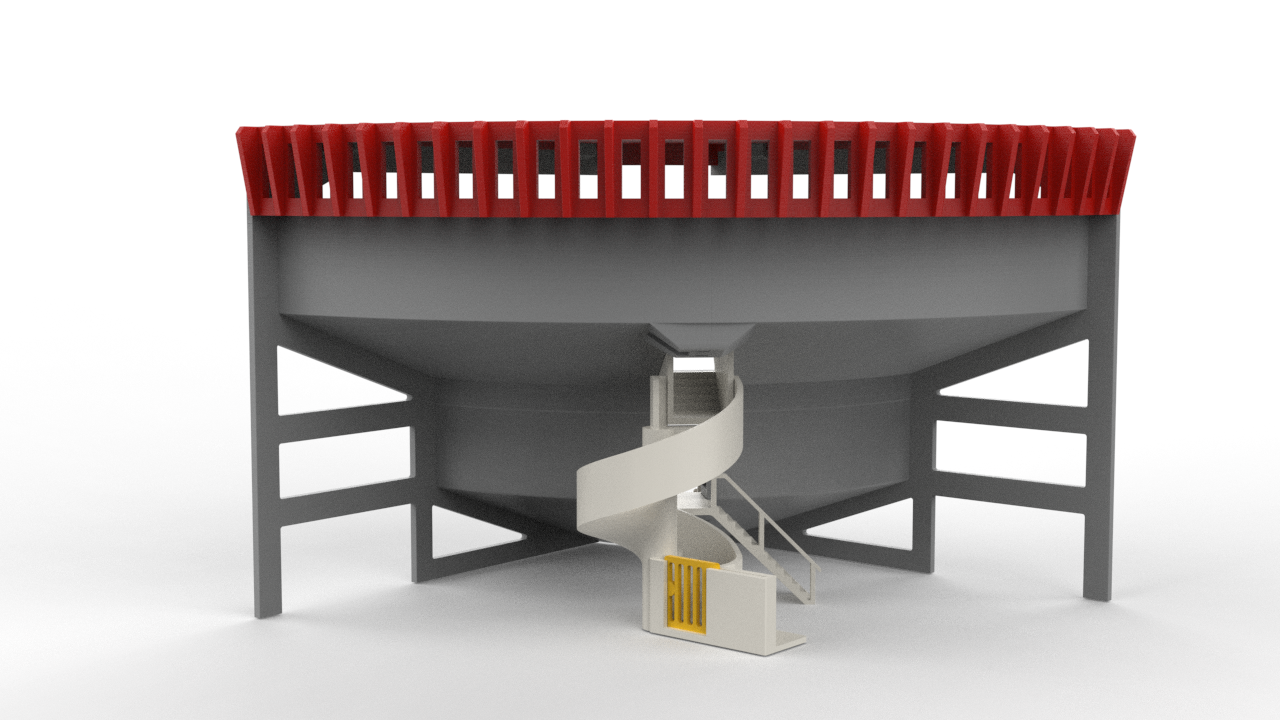 The APEX Grandstand Spiral stairs